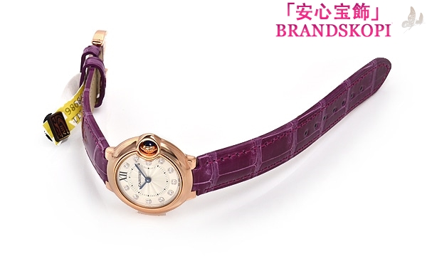 カルティエクォーツ時計バロン ブルー 28mm WE902050