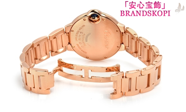 カルティエ自動巻き時計バロン ブルー 33mm WE902039