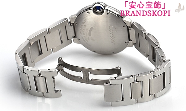 カルティエ自動巻き時計バロン ブルー 36mm W6920041