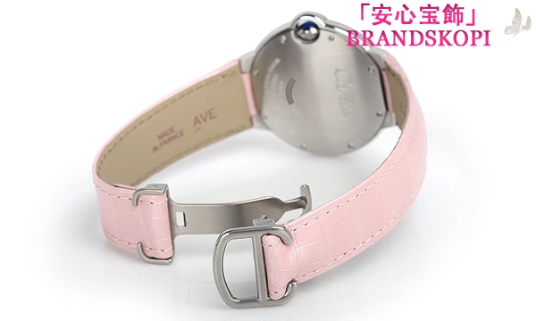 カルティエ自動巻き時計バロン ブルー 36mm WSBB0007