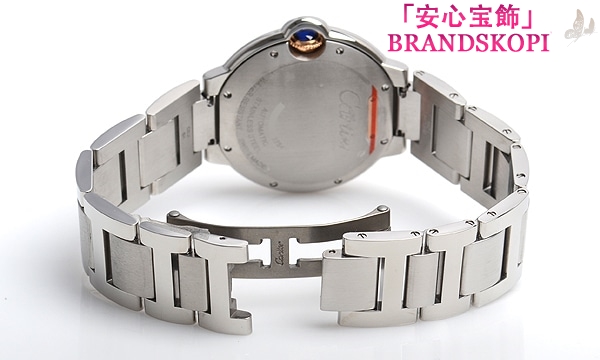 カルティエ自動巻き時計バロン ブルー 36mm WE902081