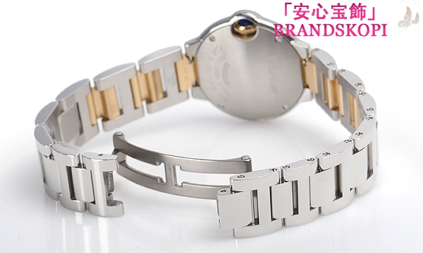 カルティエクォーツ時計バロン ブルー 28mm W2BB0010