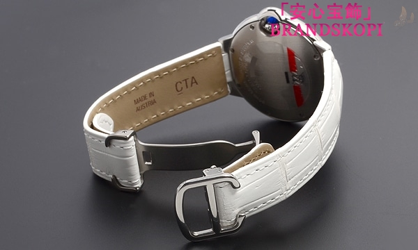 カルティエクォーツ時計バロン ブルー 33mm W6920086