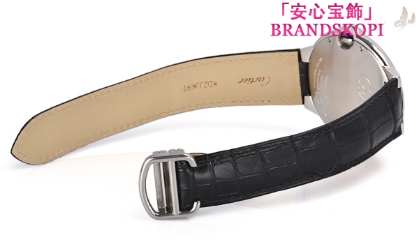 カルティエ自動巻き時計バロン ブルー 42mm W69016Z4