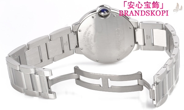 カルティエ自動巻き時計バロン ブルー 36mm W6920046