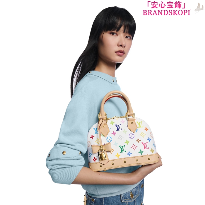 ルイヴィトン 新作 モノグラム･キャンバスマルチカラー LV × TM アルマ BB M13078