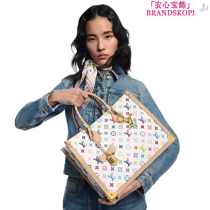 ルイヴィトン新作モノグラム･キャンバス 新作 LV × TM オンザゴー･トランク MM  M13079