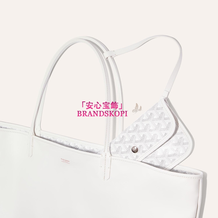 ゴヤールコピーアンジュGMバッグ カラーホワイトANJOUSGMLCG07TY07P-WHITE