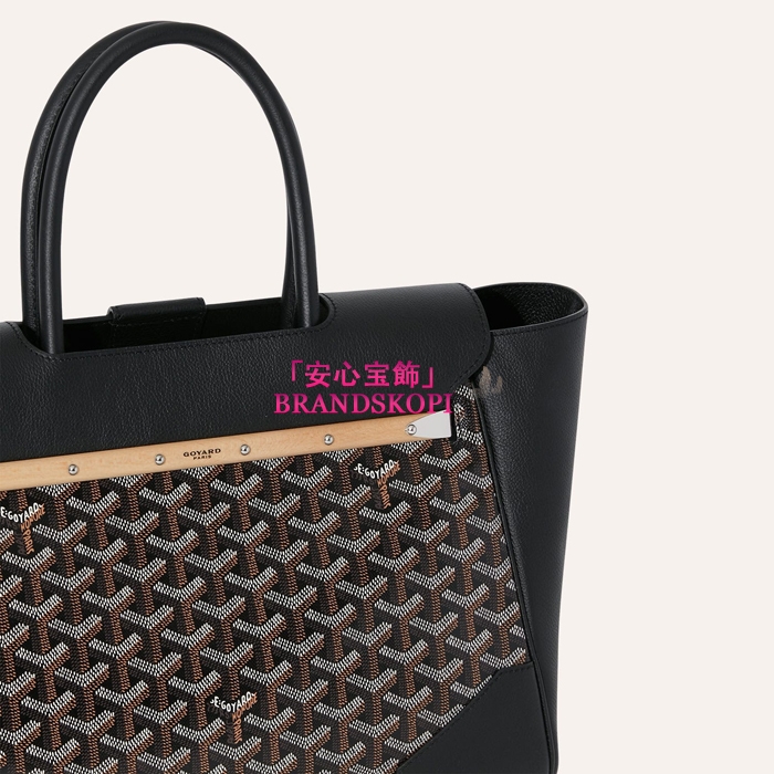 ゴヤールコピーサイゴン トートバッグカラーブラック SAIGOCMMLTY09CL09P-BLACK