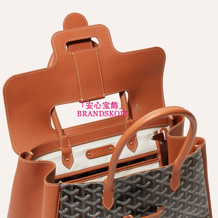 ゴヤールコピーサイゴン トートバッグ カラーブラック＆ナチュラルSAIGOCMMLTY09CL09P-BLACK-TAN