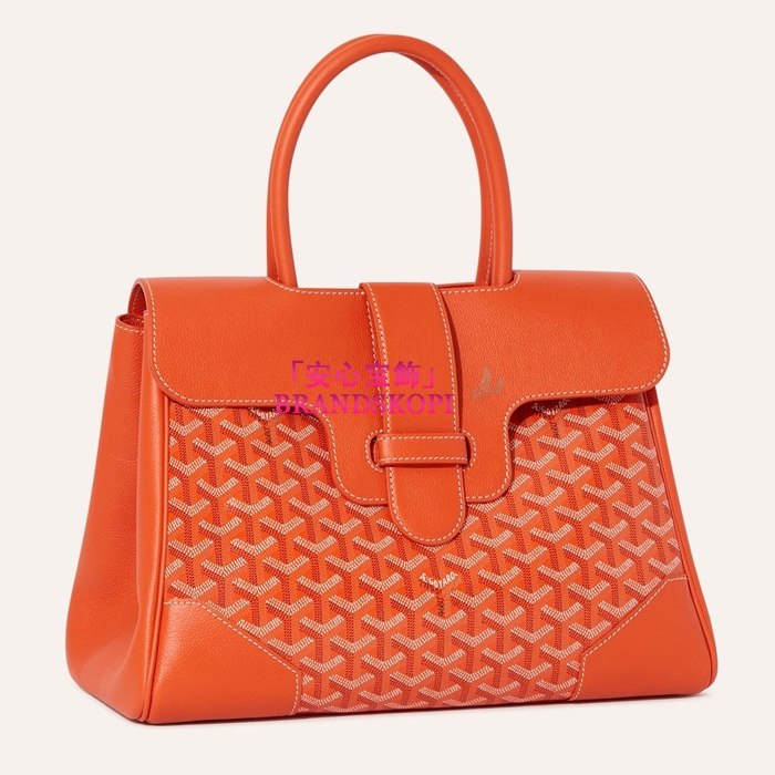 ゴヤールコピーサイゴン トートバッグ カラーオレンジSAIGOCMMLTY09CL09P-ORANGE