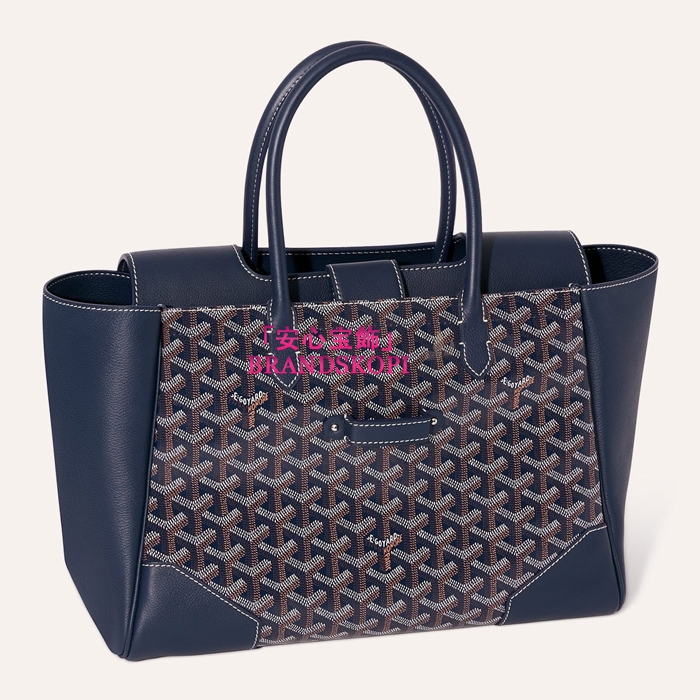 ゴヤールコピーサイゴン トートバッグ カラーネイビーブルー SAIGOCMMLTY09CL09P-NAVYBLUE