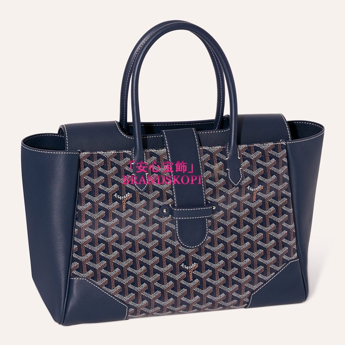 ゴヤールコピーサイゴン トートバッグ カラーネイビーブルー SAIGOCMMLTY09CL09P-NAVYBLUE