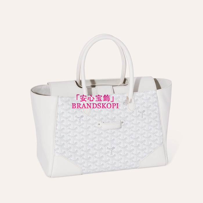 ゴヤールコピーサイゴン トートバッグ  カラーホワイト SAIGOCMMLTY09CL09P-WHITE