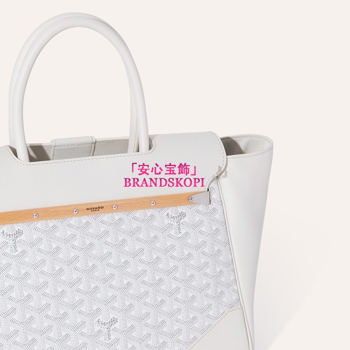 ゴヤールコピーサイゴン トートバッグ  カラーホワイト SAIGOCMMLTY09CL09P-WHITE