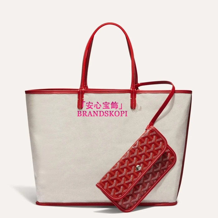 ゴヤールコピーサン・ルイPM バッグ カラーレッド STLOUIPMLTY07CL07P-RED