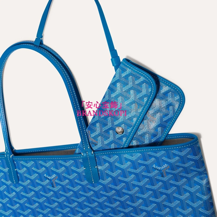 ゴヤールコピーサン・ルイPM バッグ カラースカイブルー  STLOUIPMLTY07CL07P-SKYBLUE