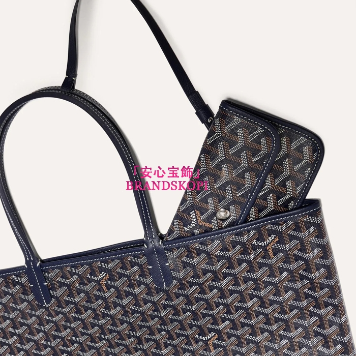 ゴヤールコピーサン・ルイPM バッグカラーネイビーブルー STLOUIPMLTY07CL07P-NAVYBLUE