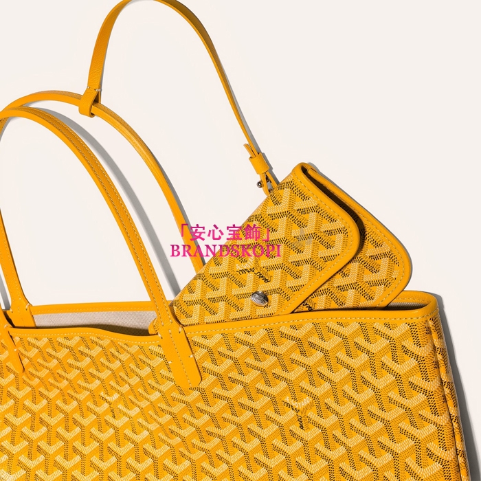 ゴヤールコピーサン・ルイGM バッグ カラーイエローSTLOUIGMLTY08CL08P-YELLOW