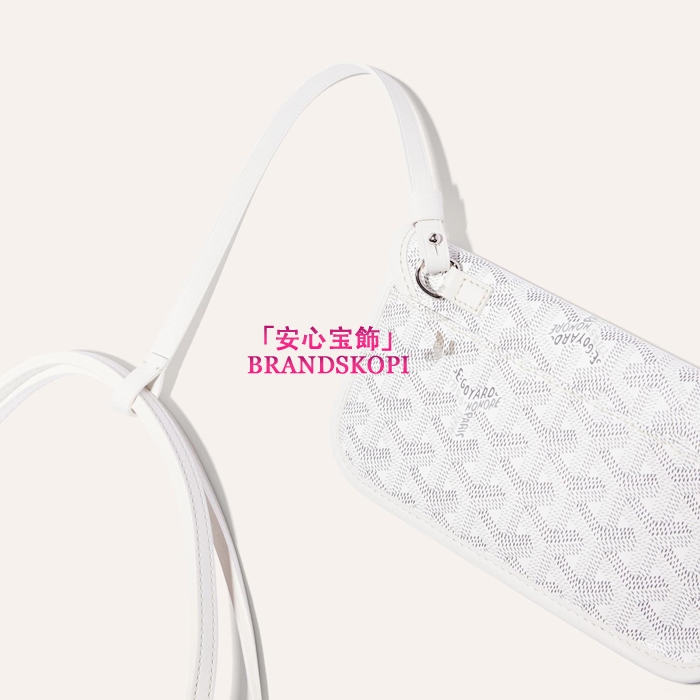ゴヤールコピーサン・ルイGM バッグ カラーホワイトSTLOUIGMLTY08CL08P-WHITE