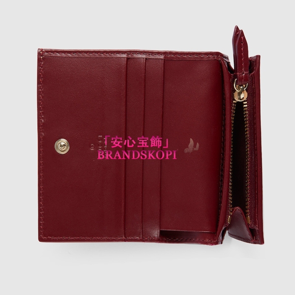 グッチ財布コピー新作オウルディテール付き GG ミニウォレット818767FAEC38570