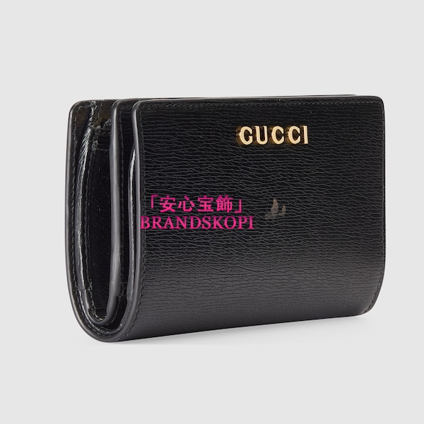 グッチ財布コピー新作GUCCI スクリプト カードケース ウォレット7726400OP0N1000