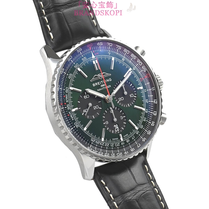 ブライトリング自動巻きコピー時計ナビタイマー1 B01 クロノグラフ 46 AB0137241L1P1