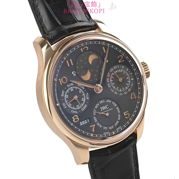 IWC自動巻きコピー時計ポルトギーゼ パーペチュアルカレンダー IW503404