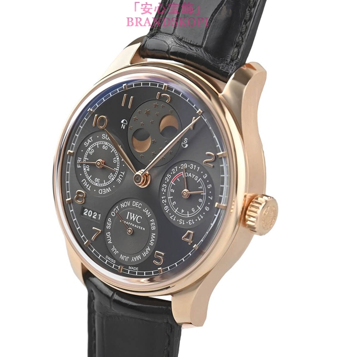 IWC自動巻きコピー時計ポルトギーゼ パーペチュアルカレンダー IW503404