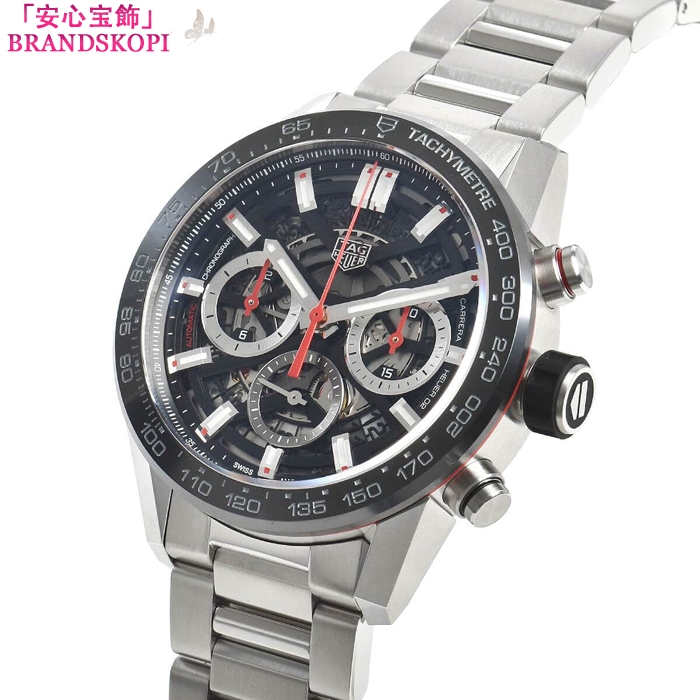 タグホイヤースーパーコピー自動巻き時計カレラ キャリバーホイヤー02 クロノグラフ 43mm CBG2010.BA0662