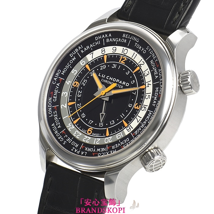 ショパールスーパーコピー自動巻き時計L.U.C タイムトラベラーワン 168574-3001